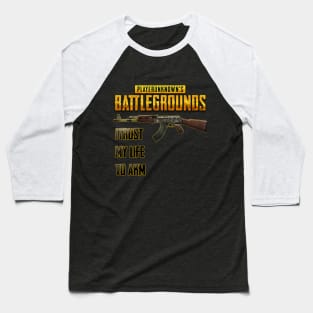 PUBG AKM VERSION Baseball T-Shirt